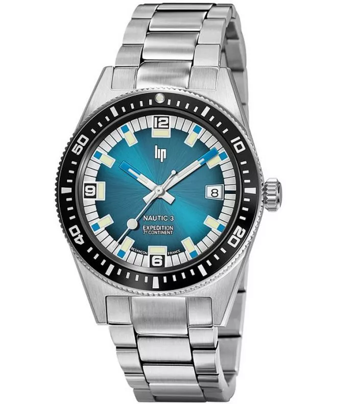 Hodinky Lip Nautic 3 Automatique 7E Continent Limited Edition 670096