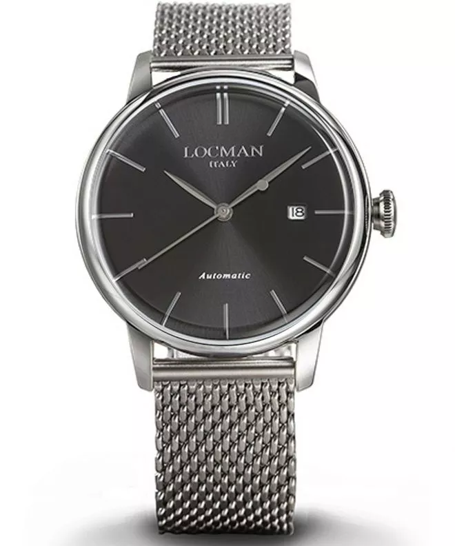 Pánské hodinky Locman 1960 Automatic 0255A01A-00BKNKB0 0255A01A-00BKNKB0