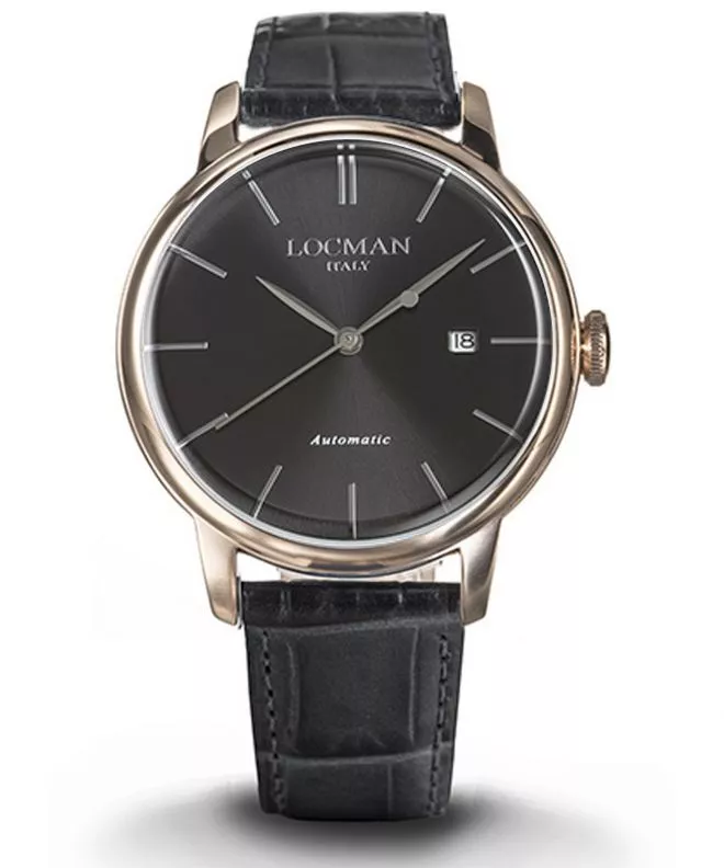 Pánské hodinky Locman 1960 Automatic 0255R01R-RRBKRGPK 0255R01R-RRBKRGPK