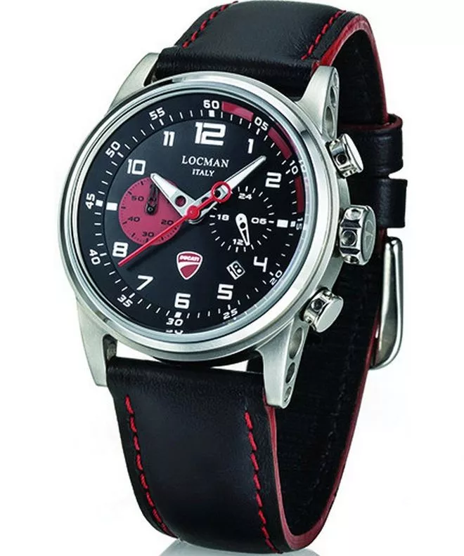 Pánské hodinky Locman Ducati Chronograph D105A01S-00BKRPKR D105A01S-00BKRPKR