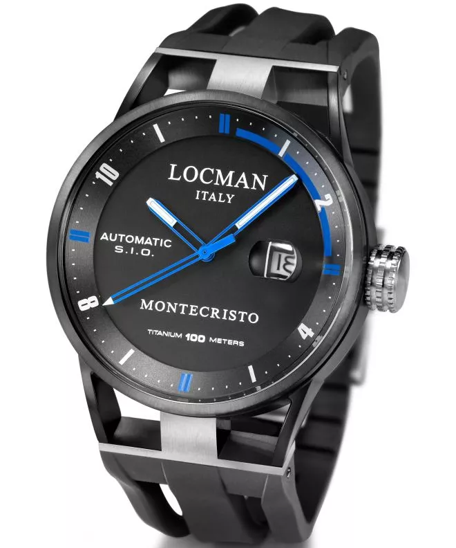 Pánské hodinky Locman Montecristo Automatic 0511KNBKFBL0GOK 0511KNBKFBL0GOK