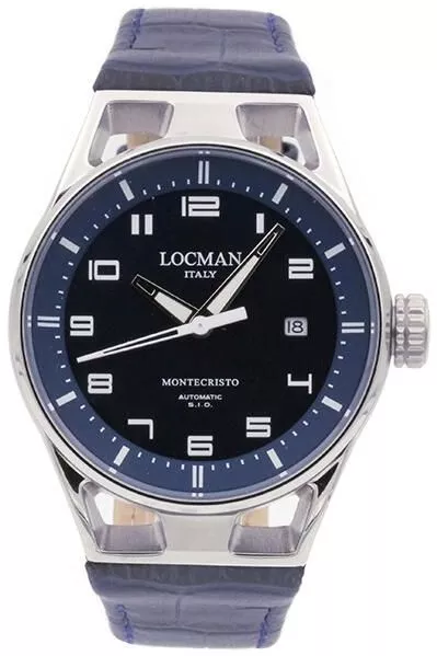 Pánské hodinky Locman Montecristo Automatic 0541A02S-00BLWHPB 0541A02S-00BLWHPB