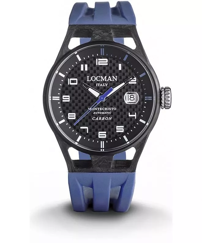Pánské hodinky Locman Montecristo Carbon 0544C09S-CBCBWHSB 0544C09S-CBCBWHSB