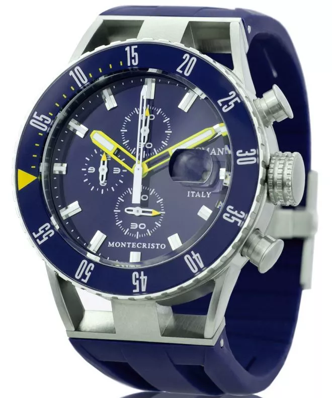 Pánské hodinky Locman Montecristo Professional Diver 051200BYBLNKSIB 051200BYBLNKSIB