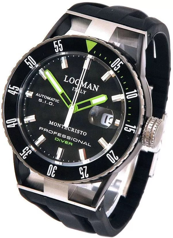 Pánské hodinky Locman Montecristo Professional Diver 0513KNKGBKNKSIK 0513KNKGBKNKSIK