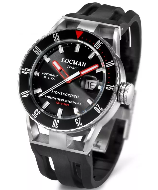 Pánské hodinky Locman Montecristo Professional Diver 051300KRBKNKSIK 051300KRBKNKSIK