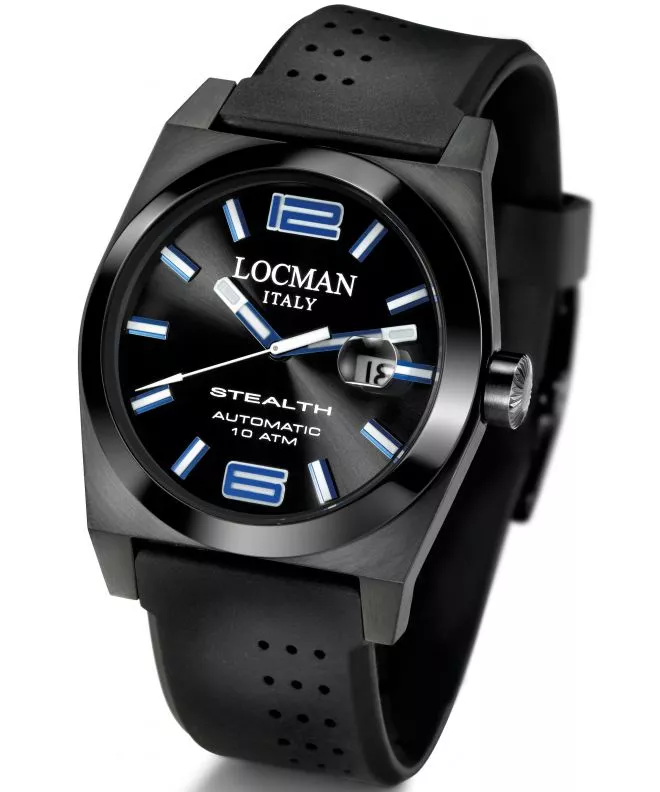 Pánské hodinky Locman Stealth Automatic 0205BKBKFBL0GOK 0205BKBKFBL0GOK