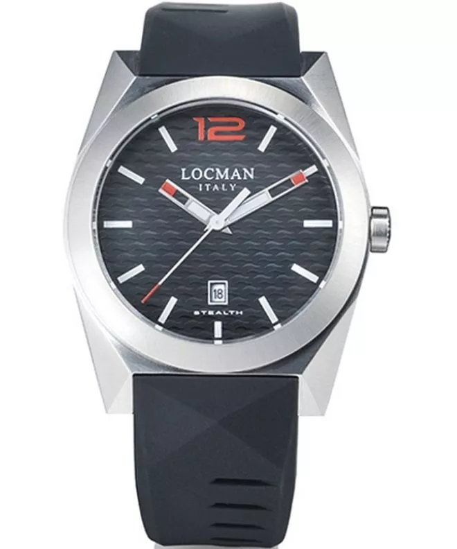 Pánské hodinky Locman Stealth 0810A01S-00BKRDSK 0810A01S-00BKRDSK