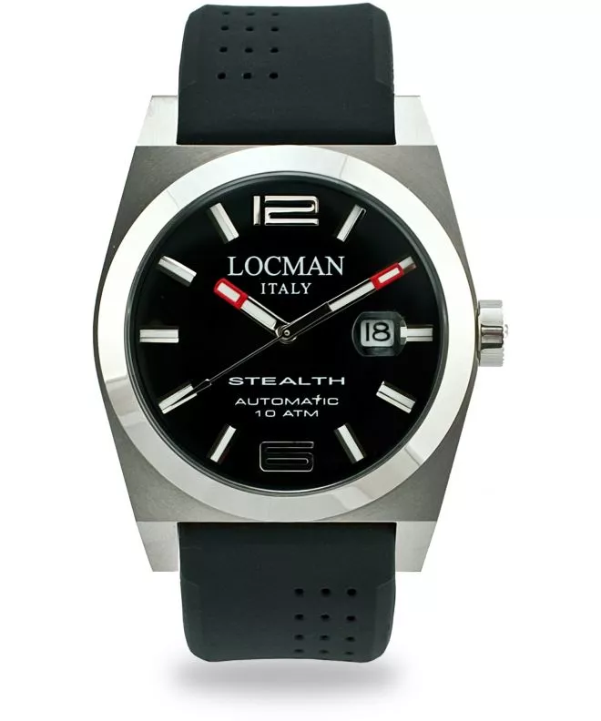 Pánské hodinky Locman Stealth Automatic 020500BKFNK0SIK 020500BKFNK0SIK