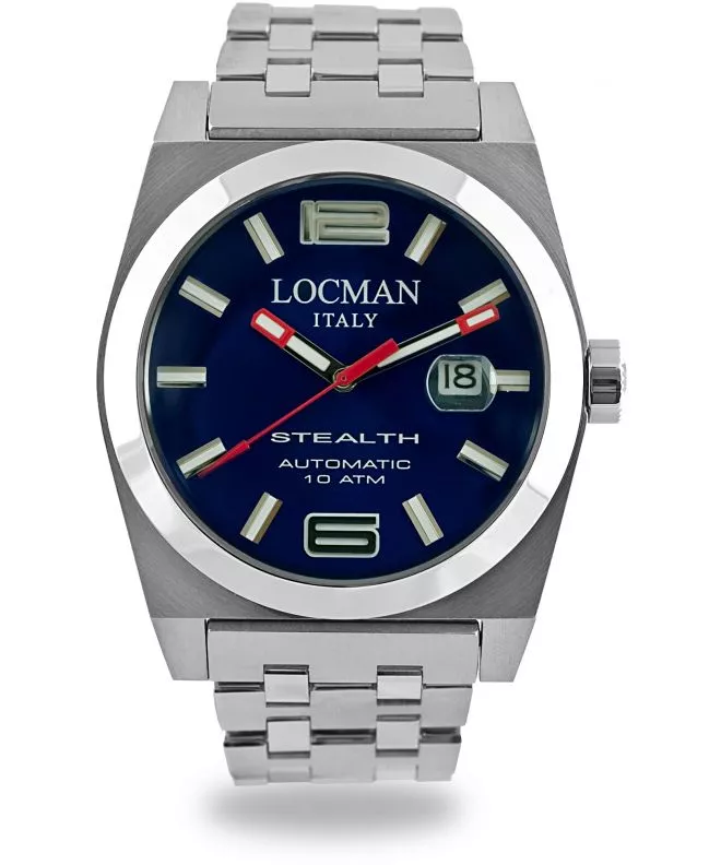 Pánské hodinky Locman Stealth Automatic 020500BLFNK0BR0 020500BLFNK0BR0