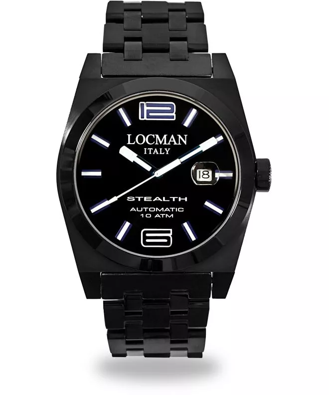 Pánské hodinky Locman Stealth Automatic 0212BKKA-GYKBRK 0212BKKA-GYKBRK