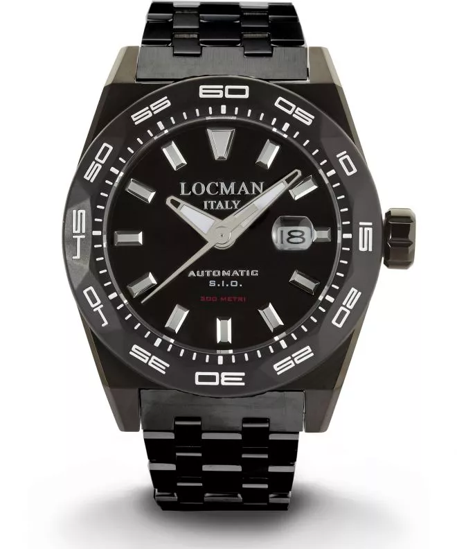 Pánské hodinky Locman Stealth Automatic 0215V4-KKCKNKBRK 0215V4-KKCKNKBRK
