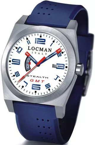 Pánské hodinky Locman Stealth GMT 020000WHFBLRGOB 020000WHFBLRGOB