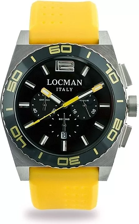 Pánské hodinky Locman Stealth Mare Chronograph 021200KY-BKKSIY 021200KY-BKKSIY