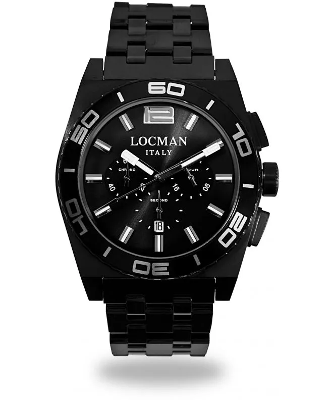 Pánské hodinky Locman Stealth Mare Chronograph 0212BKKA-GYKBRK 0212BKKA-GYKBRK