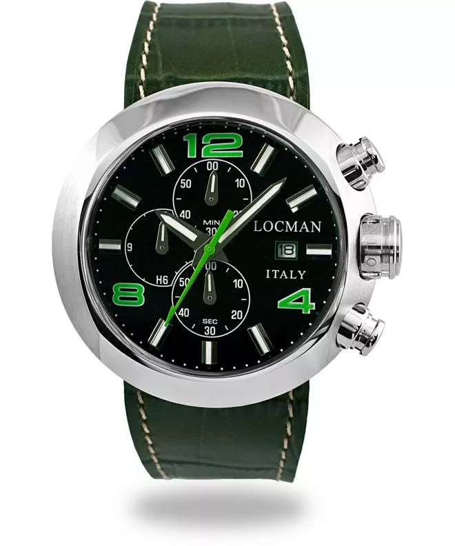 Pánské hodinky Locman Tondo Chronograph 042000BKNGR0PSD-KS-K 042000BKNGR0PSD-KS-K