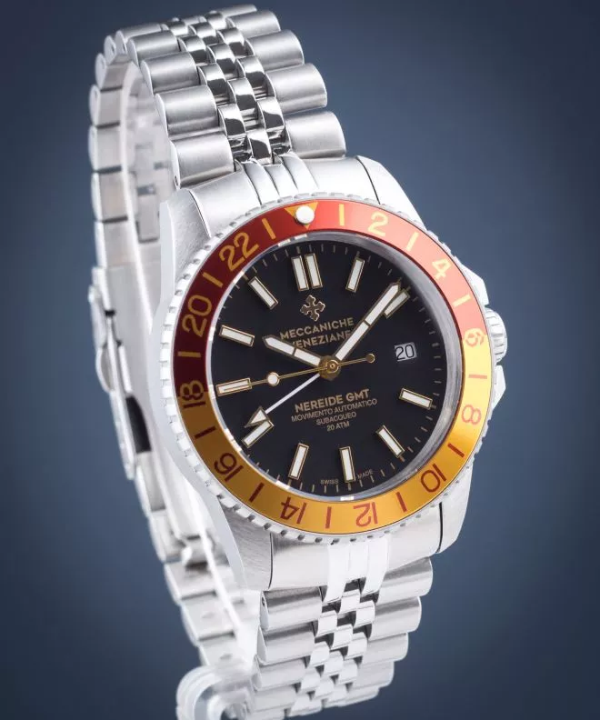 Pánské hodinky Meccaniche Veneziane Nereide GMT San Marco Jubilee Automatic 1204002J 1204002J