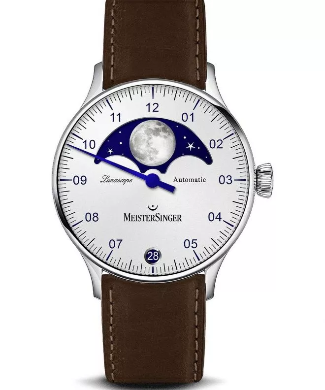 Pánské hodinky Meistersinger Lunascope Automatic LS901_SCF03 LS901_SCF03