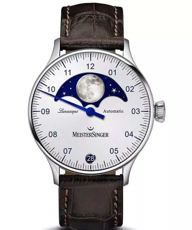 Pánské hodinky Meistersinger Lunascope Automatic LS901_SG02 LS901_SG02