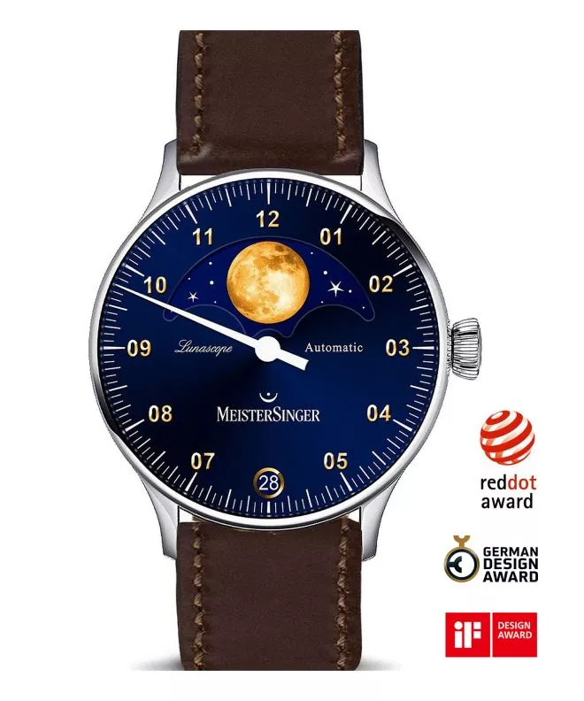 Pánské hodinky Meistersinger Lunascope Automatic LS908G_SCF02-1 LS908G_SCF02-1
