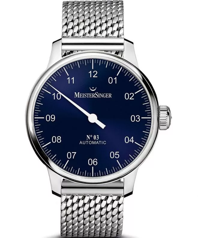 Pánské hodinky Meistersinger N°03 Automatic AM908_MIL20 AM908_MIL20