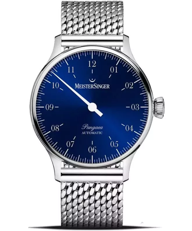 Hodinky MeisterSinger Pangaea Sunburst Blue Automatic PM9908_MIL20