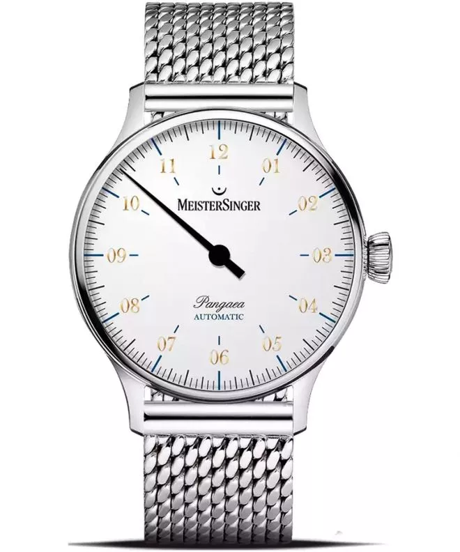 Hodinky MeisterSinger Pangaea White Automatic PM9901G_MIL20