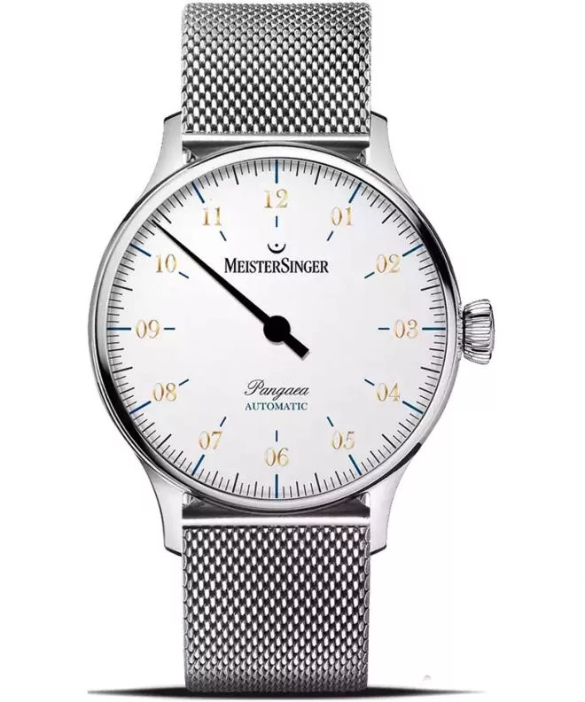 Hodinky MeisterSinger Pangaea White Automatic PM9901G_MLN20