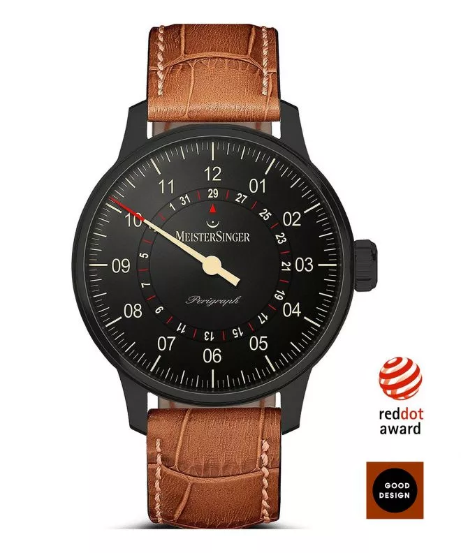 Pánské hodinky Meistersinger Perigraph Automatic AM1002BL_SG03 AM1002BL_SG03
