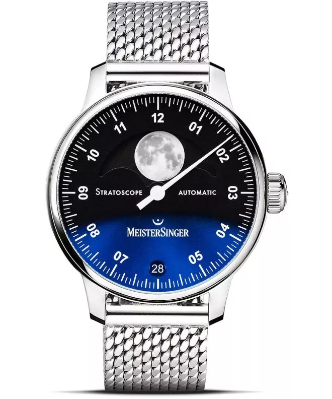 Hodinky MeisterSinger Stratoscope Automatic ST982-MIL20