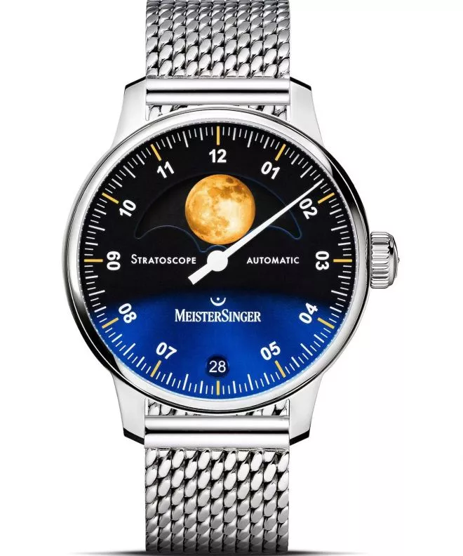 Hodinky MeisterSinger Stratoscope Automatic ST982G-MIL20