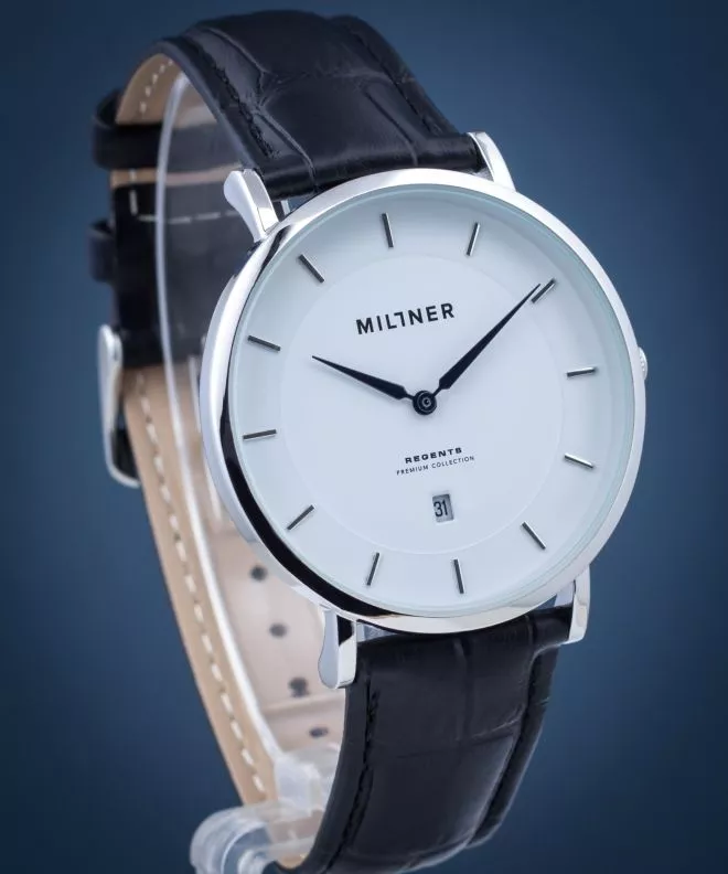 Pánské hodinky Millner Regents Silver Black RCB RCB