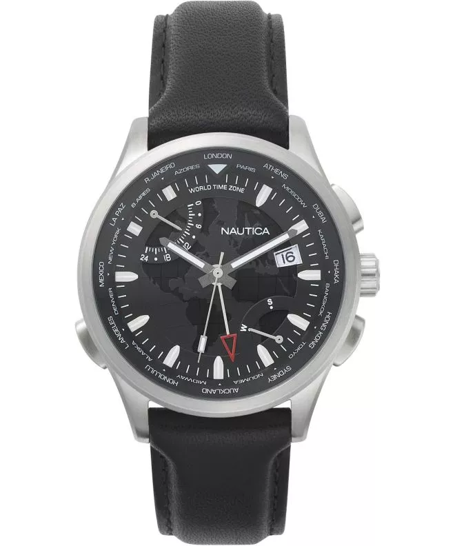 Pánské hodinky Nautica Shanghai World Time NAPSHG001 NAPSHG001