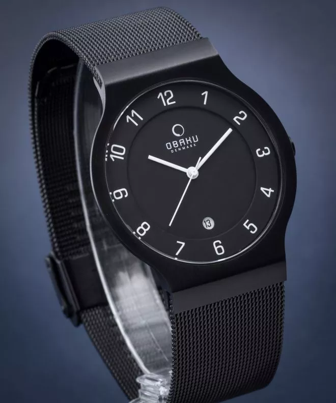 Pánské hodinky Obaku Ultra Slim V133GBBMB1 V133GBBMB1