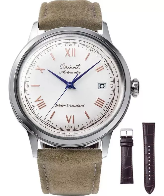 Hodinky Orient Bambino Classic Automatic 75th Anniversary Limited Edition SET RA-AC0027S30B