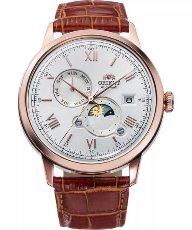 Hodinky pánské Orient Bambino Sun & Moon Automatic RA-AK0801S30B