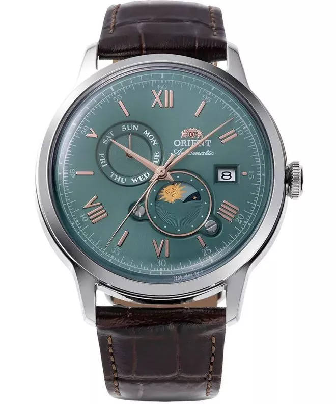 Hodinky Orient Bambino Sun & Moon Automatic RA-AK0805E30B