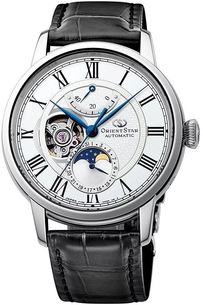 Hodinky pánské Orient Star Classic Moonphase Automatic RE-AM0001S00B