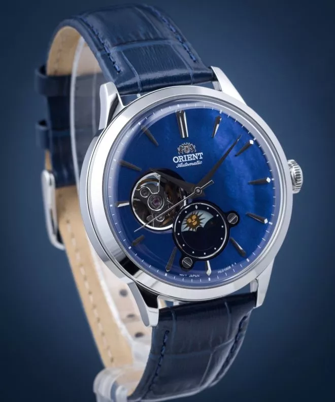 Hodinky pánské Orient The Sun & Moon Open Heart Automatic RA-AS0103A10B