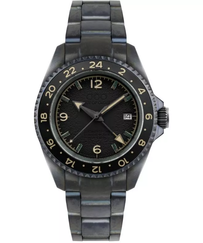 Hodinky Out Of Order Black Trecento Swiss Automatic GMT OOO.001-24.NE
