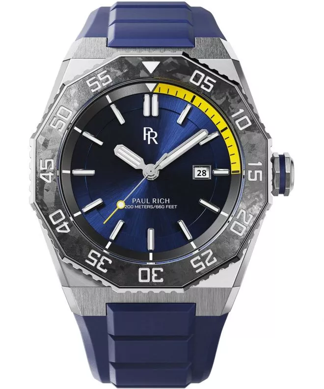 Hodinky Paul Rich Aquacarbon Pro Horizon Blue Sunburst 766236337272