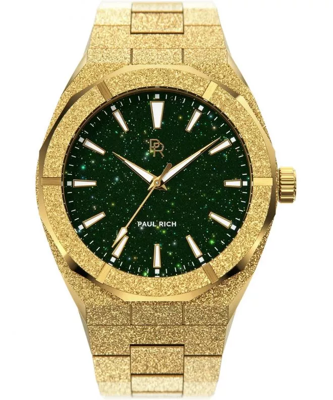 Hodinky Paul Rich Frosted Star Dust Green Gold 697521913409