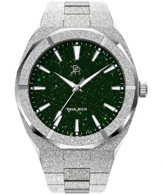 Hodinky Paul Rich Frosted Star Dust Green Silver 655469192355