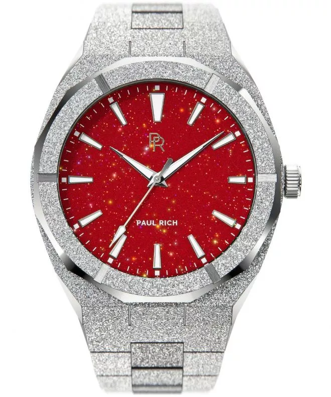 Hodinky Paul Rich Frosted Star Dust Red Silver 655469302327
