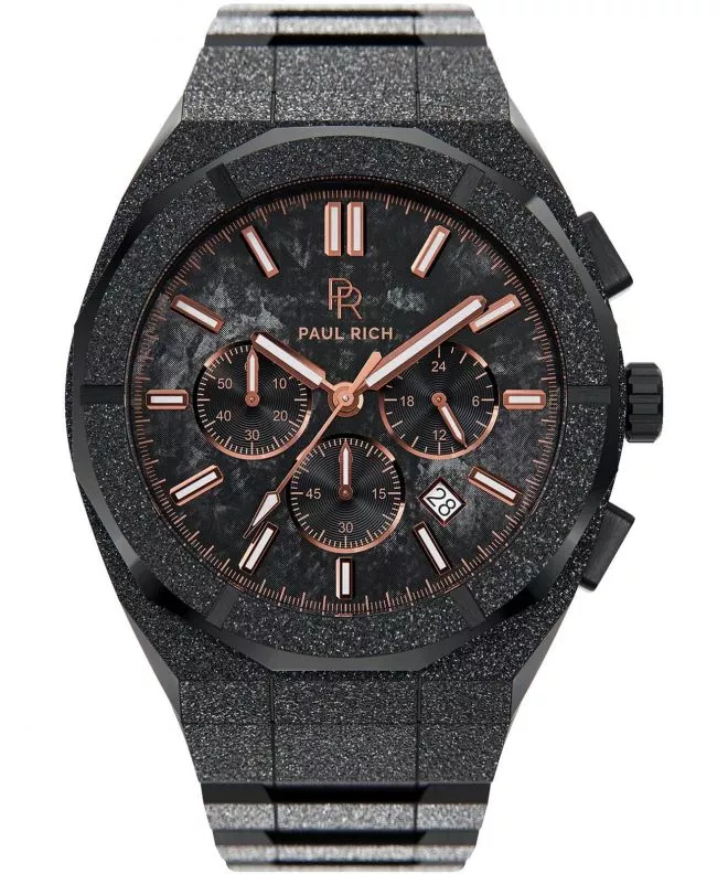 Hodinky Paul Rich Motorsport Frosted Carbon Copper Chronograph Limited Edition 658860322130