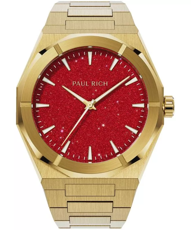 Hodinky Paul Rich Star Dust II Gold Red 766236337005