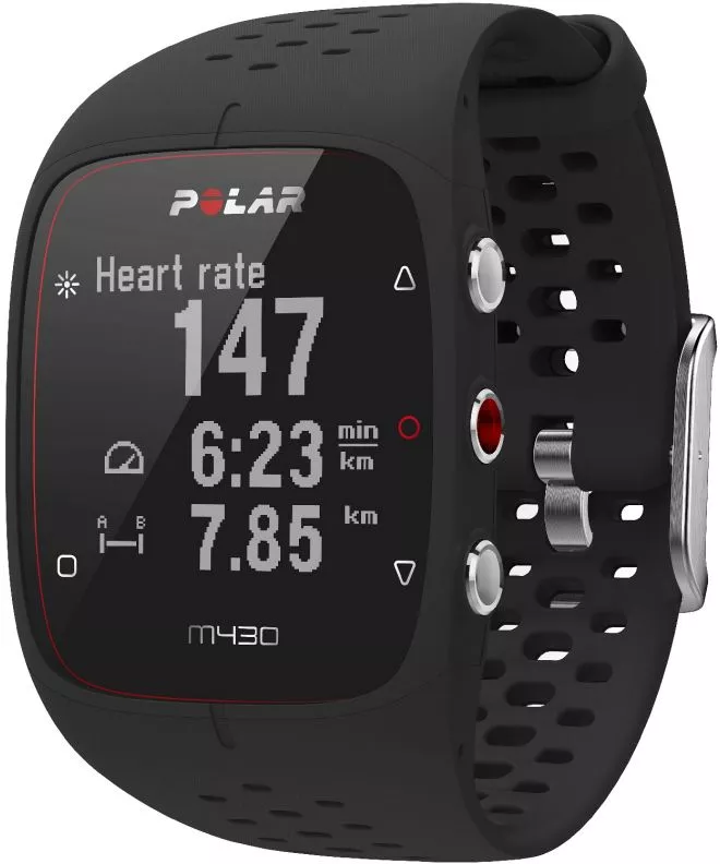 Pánské chytré hodinky Polar M430 Black GPS M430--M-L M430-czarny-M-L