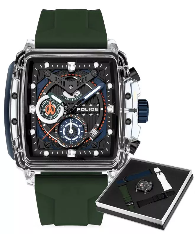Hodinky Police Clout Chronograph PEWGO0052401-SET