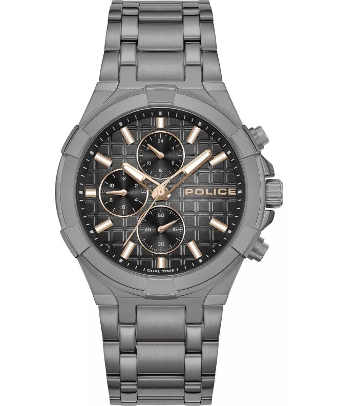 Hodinky Police Guardian Chronograph Dual Time PEWGK0082005
