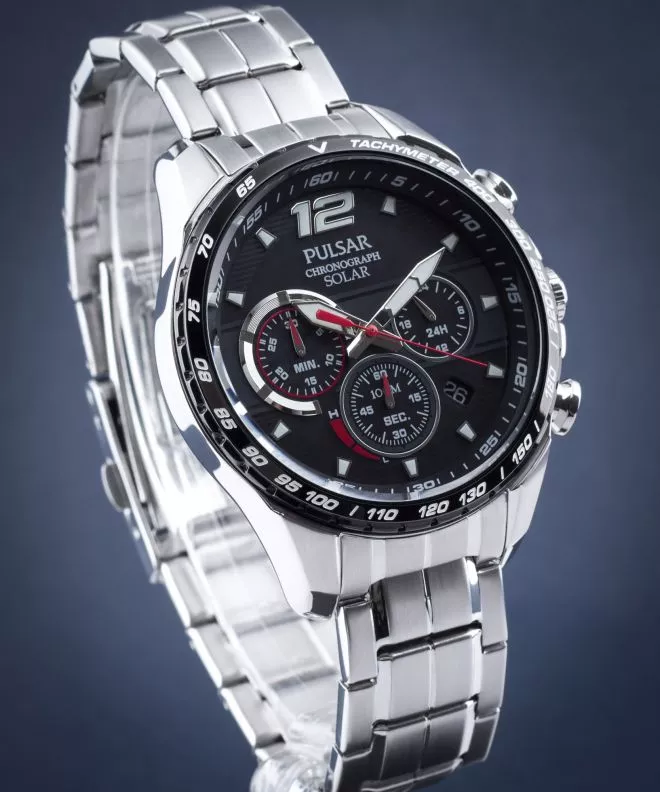 Pánské hodinky Pulsar Accelerator Solar Chronograph PZ5019X1 PZ5019X1